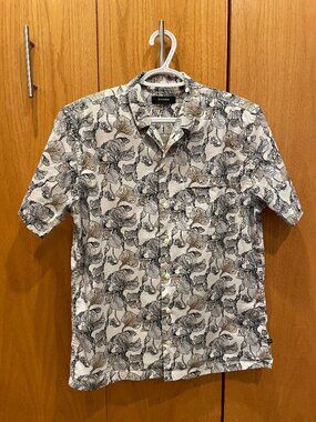Matinique Short Sleeve Camp Collar Iris Shirt